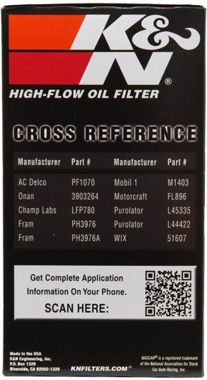 K&N Engineering K&N Oil Filter 94-17 Dodge Ram 5.9L/6.7L PS-4003