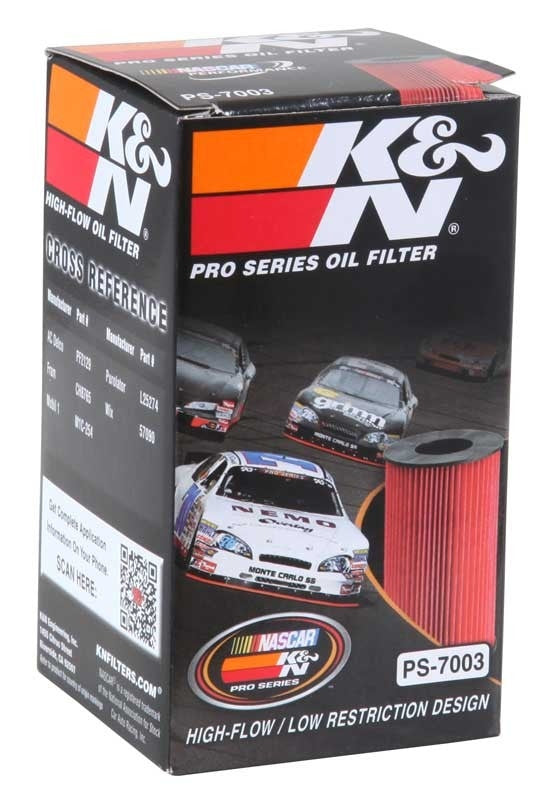 K&N Engineering K&N Oil Filter for Oldsmobile Intrigue/Aurora / Cadillac CTS/SRX / Pontiac G8 / Saab 9-3/9-5 PS-7003
