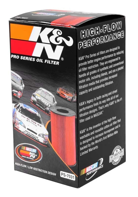 K&N Engineering K&N Oil Filter for 03-14 Volkswagen Jetta PS-7031