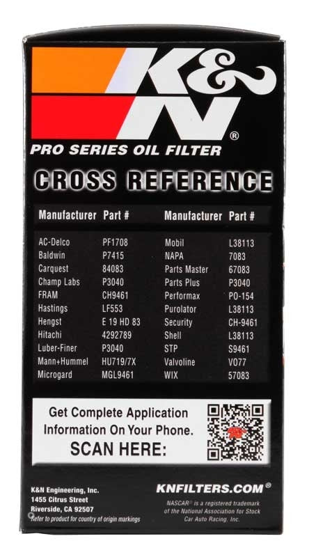 K&N Engineering K&N Oil Filter for 03-14 Volkswagen Jetta PS-7031