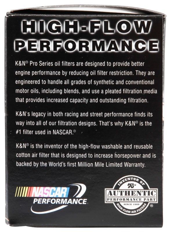 K&N Engineering K&N Oil Filter for 15-16 Hyundai Genesis Sedan 3.8L V6 PS-7035