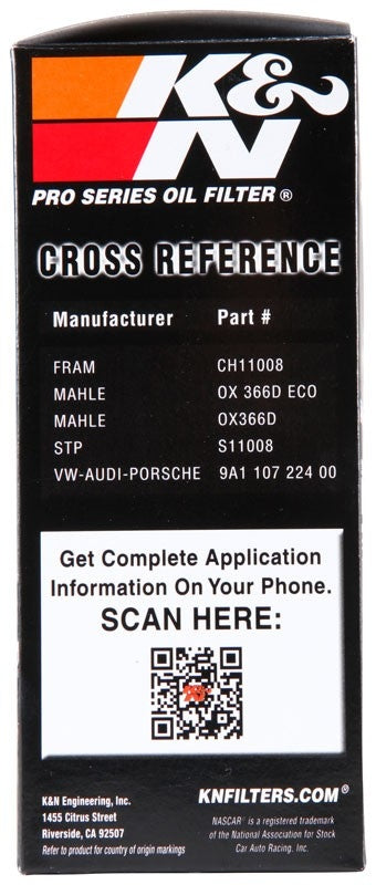 K&N Engineering K&N Pro Series Automotive Oil Filter PS-7036