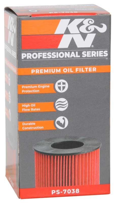 K&N Engineering K&N Pro Series Automotive Oil Filter - 15-19 Volkswagen Golf PS-7038