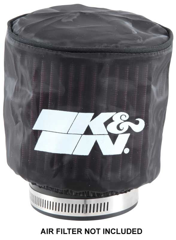 K&N Engineering K&N Black DryCharger Round Straight Air Filter Wrap 4.5in ID x 4in H RB-0900DK
