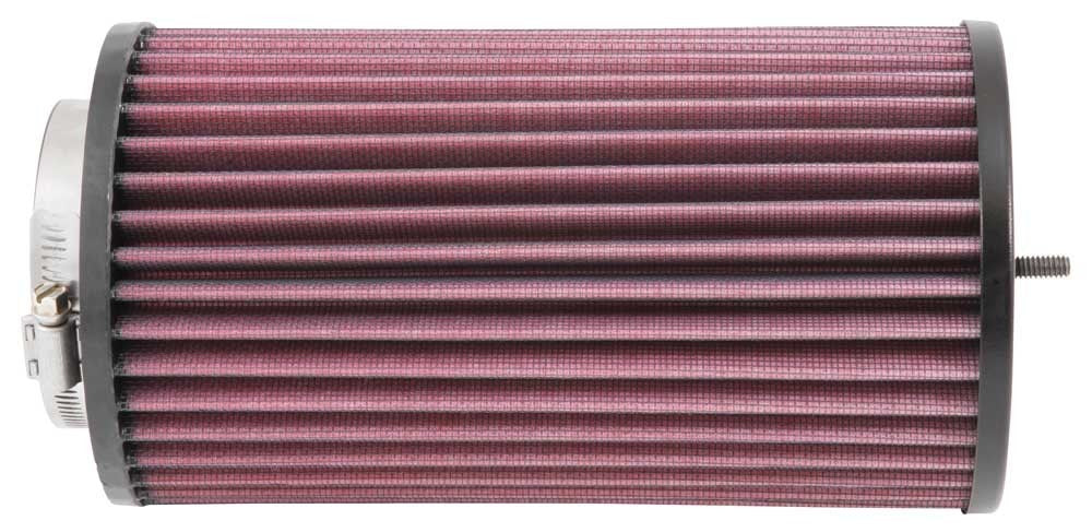 K&N Engineering K&N Universal Chrome Round Straight Air Filter 3in Cntr Flg ID / 5in OD / 9in H RC-2530