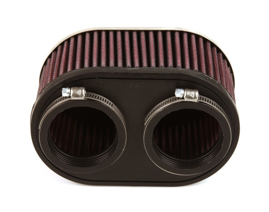 K&N Engineering K&N Universal Clamp-On Air Filter 2-1/8in Dual Flange 6-1/4 x 4in OD 3n Height RC-3510