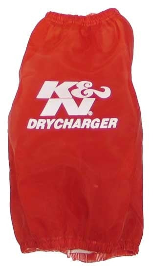 K&N Engineering K&N Red DryCharger Round Tapered Air Filter Wrap 5.5in. Base ID RC-4630DR