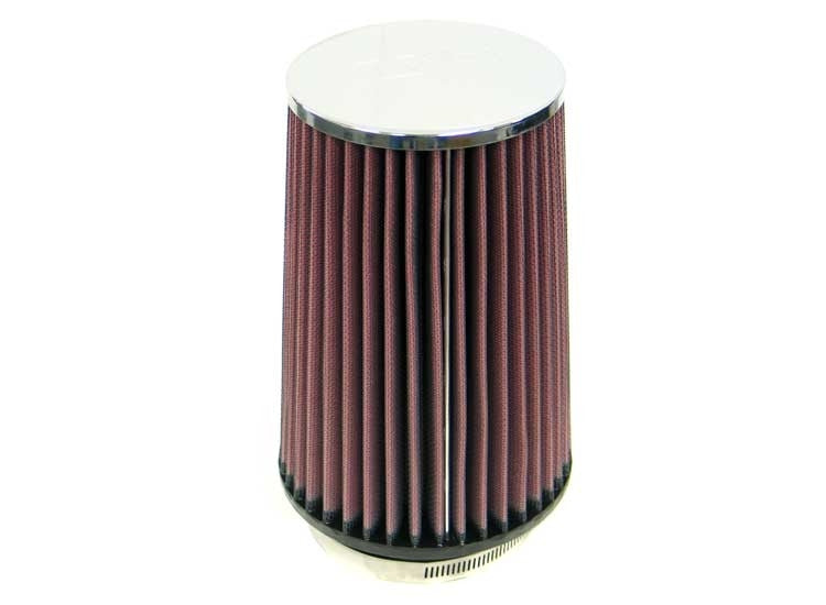 K&N Engineering K&N Universal Chrome Filter 3 1/2 inch FLG / 5 1/2 inch Bottom / 4 1/2 inch Top / 8 inch Height RC-4760