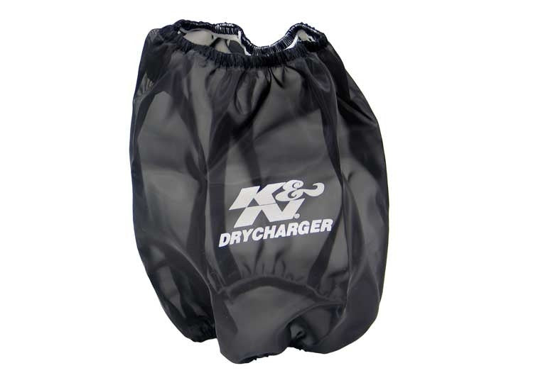 K&N Engineering K&N Air Filter Drycharger Wrap Black - 7.375in Base ID 6.625in Top ID 7.875in H RC-4900DK