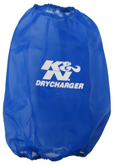 K&N Engineering K&N Round Tapered Drycharger Air Filter Wrap-Blue 7.5in Base ID x 4.5in Top ID x 9in H RC-5046DL