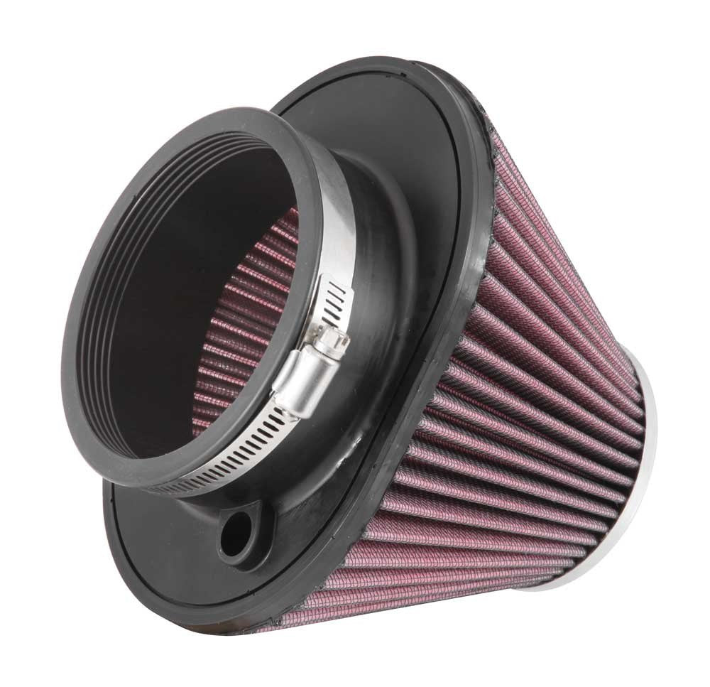 K&N Engineering K&N Universal Clamp-On Air Filter 3.938in FLG 7.125in X 5.313in Base 3.5in Top w/ Stud 5in Height RC-5056