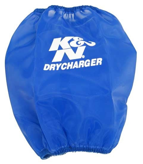 K&N Engineering K&N Round Tapered Drycharger Air Filter Wrap - Blue 5in Top ID x 6in Base ID x 7in H RC-5100DL