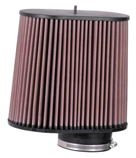 K&N Engineering K&N Universal Chrome Filter 4inch FLG / 9.5 inch X 6.75 inch Base / 9 inch X 5.5 Inch Top / 8 5/16 i RC-5102