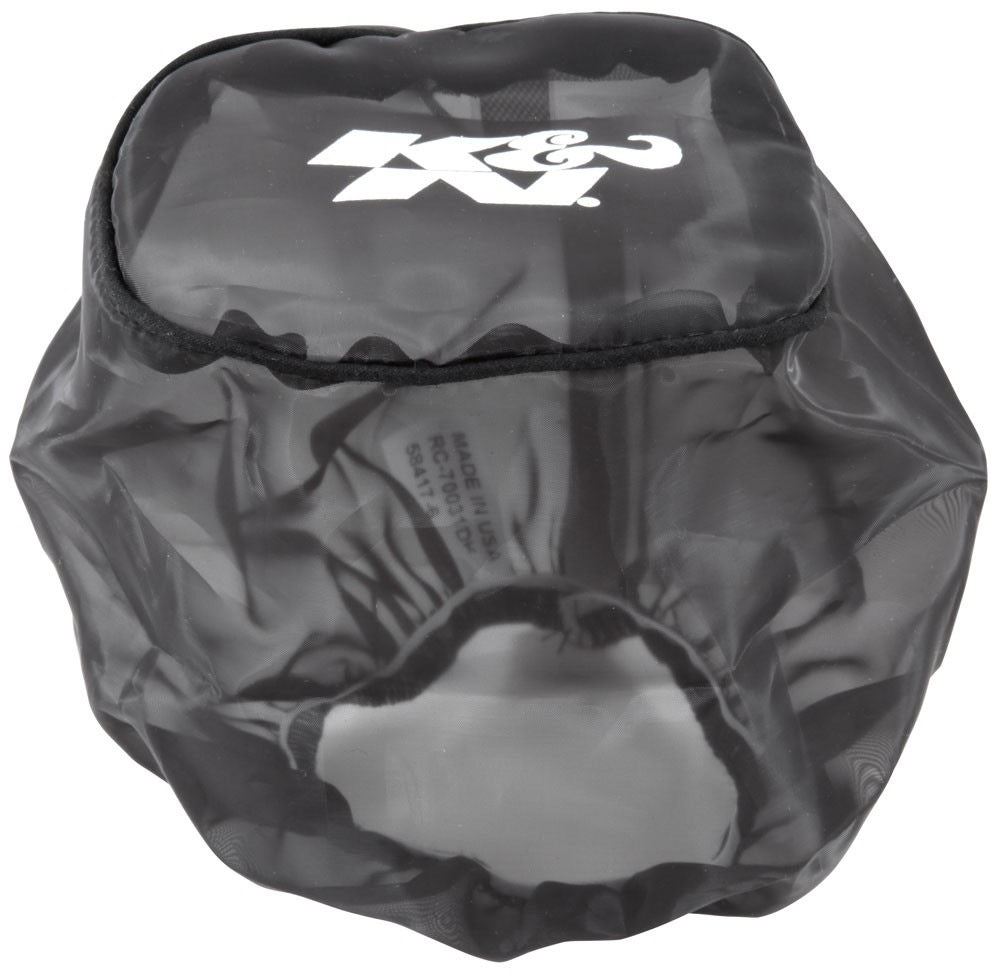 K&N Engineering K&N Drycharger Filter Wrap, Oval Tapered, Black RC-70031DK