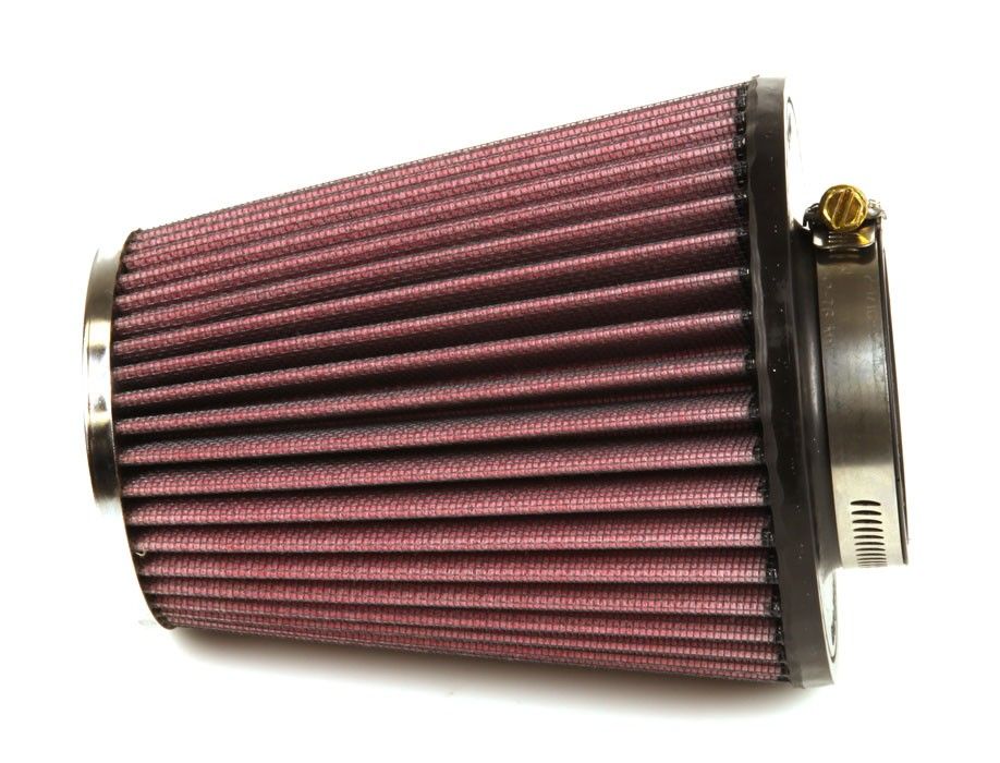 K&N Engineering K&N Universal Chrome Filter-Round Tapered 2.5in Flange ID/5.188in Base OD/3.5in Top OD/5.938in H RC-9510
