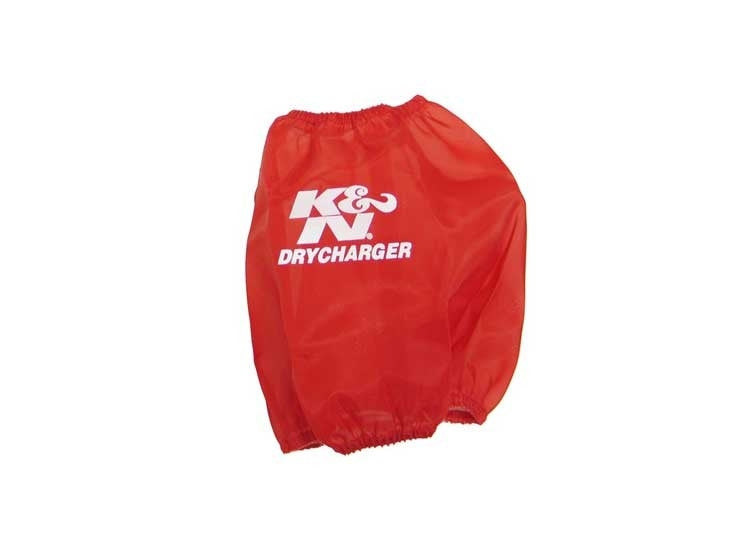 K&N Engineering K&N Red Drycharger Oval Tapered Air Filter Wrap 4.5in Top IW / 5.75in Base IW / 7.5in Height RF-1034DR