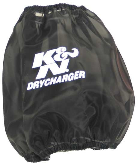 K&N Engineering K&N Round Tapered Air Filter Wrap Black 7.5in Base ID / 4.5in Top ID / 6in Height RF-1048DK