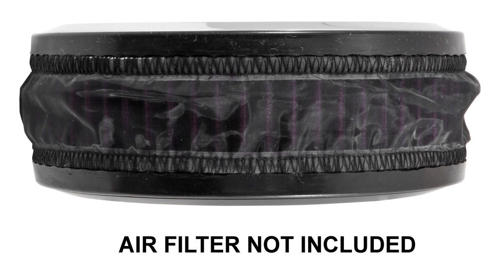 K&N Engineering K&N Air Filter Wrap Black Oval for Harley Davidson 91-97 Sportster/Glide/Softail/Fat Boy/Low Rider RK-3902PK