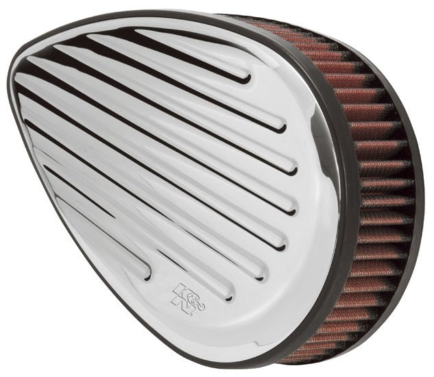 K&N Engineering K&N H/D Sportster Filter Kit Teardrop Grooved Intake System RK-3914