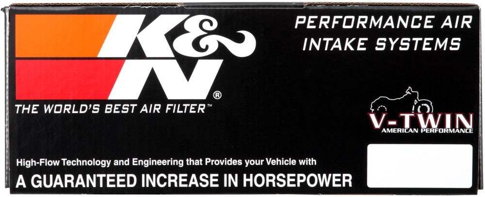 K&N Engineering K&N 00-16 Harley Davidson Street Metal Intake System Flare Black RK-3932B