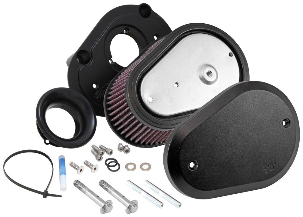 K&N Engineering K&N 10-16 Harley Davidson Dyna Wide Glide Street Metal Custom Air Filter RK-3932XB