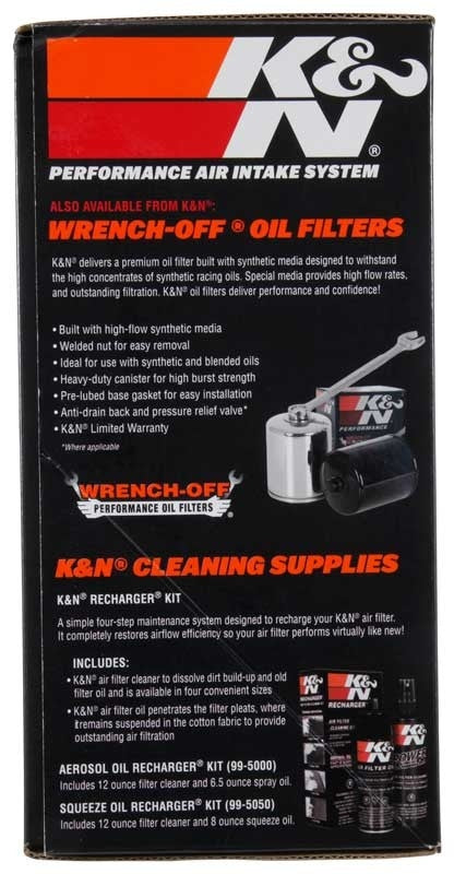 K&N Engineering K&N Street Metal Intake System 01-16 Harley Davidson Shaker Silver H/D Softail/Dyna Fl RK-3950S