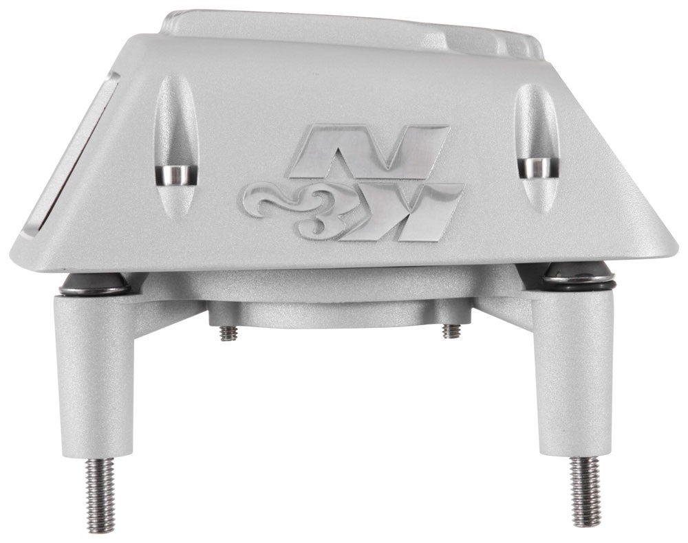 K&N Engineering K&N Street Metal Intake System 01-16 Harley Davidson Shaker Silver H/D Softail/Dyna Fl RK-3950S