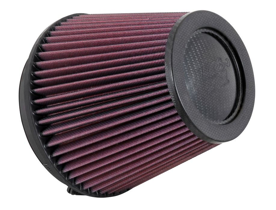 K&N Engineering K&N Filter Universal Air Filter Carbon Fiber Top With 6in Flange x 7.5in Base x 6in H RP-5168