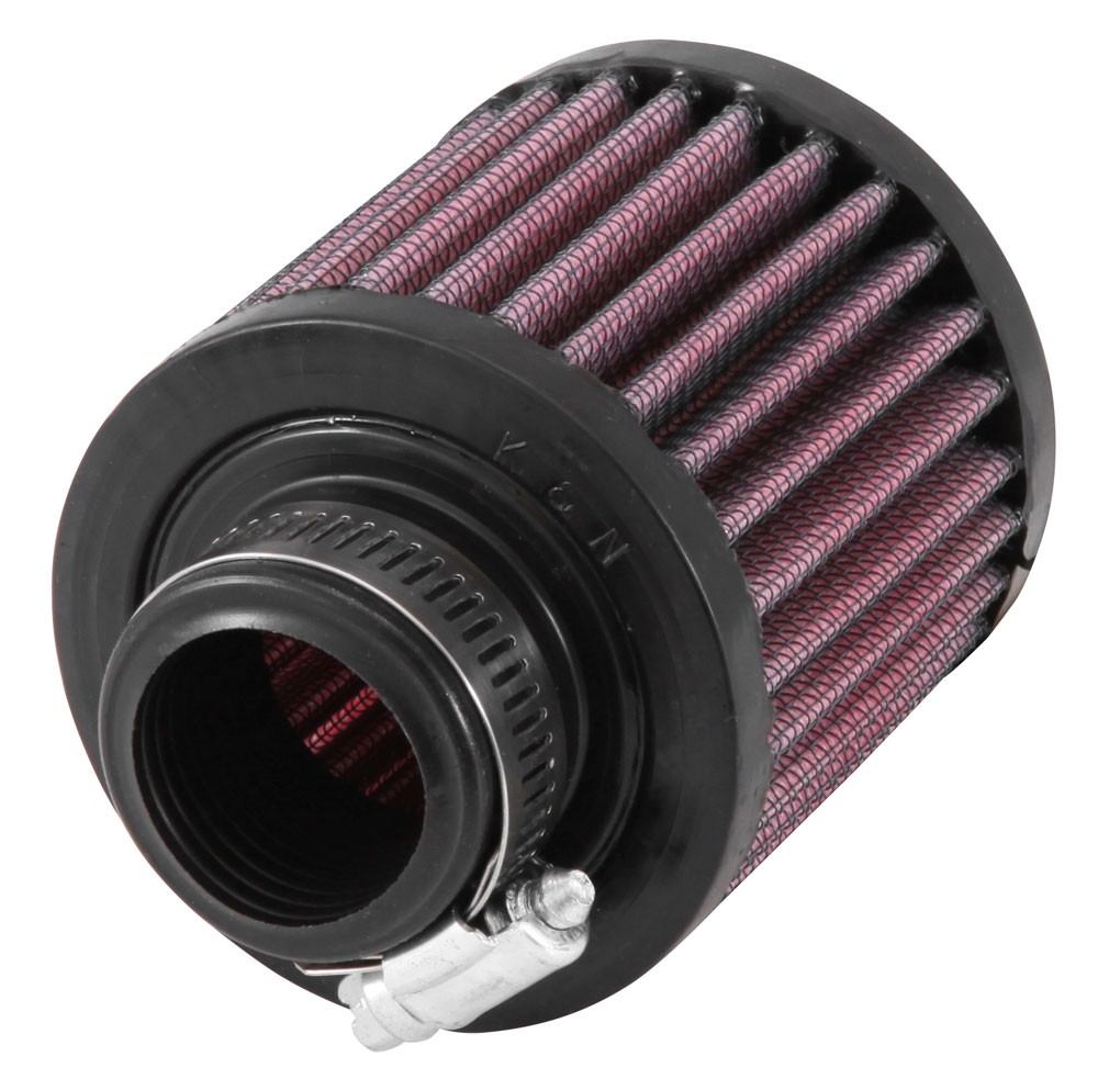 K&N Engineering K&N Filter Universal Rubber Filter 1.25in Flange ID 3in OD 3in Height RU-0060