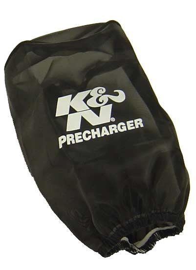 K&N Engineering K&N Precharger Air Filter Wrap - Round Straight - Black - 3.5in ID x 6in H RU-0520PK