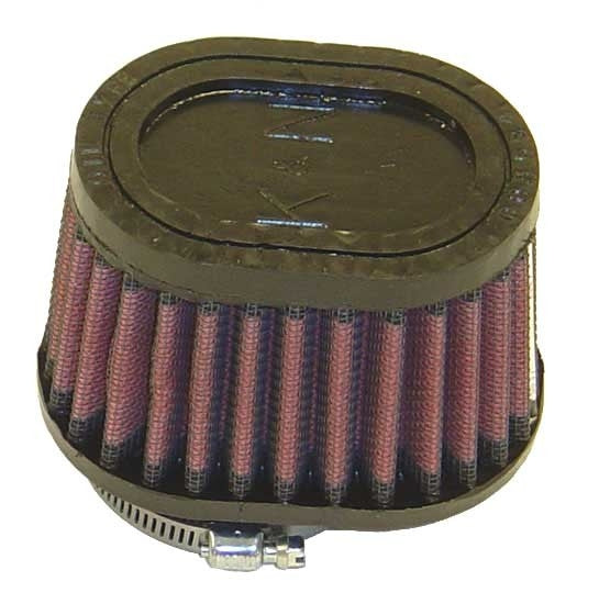 K&N Engineering K&N Filter Universal Rubber Filter Oval Tapered 4in Base O/S L x 3.5in Top O/S L x 2.75in H RU-1820