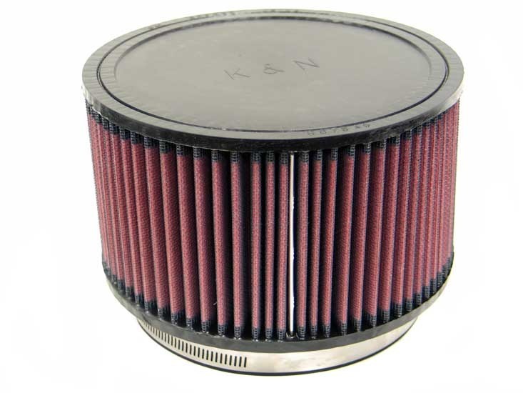 K&N Engineering K&N Filter Universal Rubber Round Filter 6in ID Flange 7.5in OD 4.5in H RU-1850