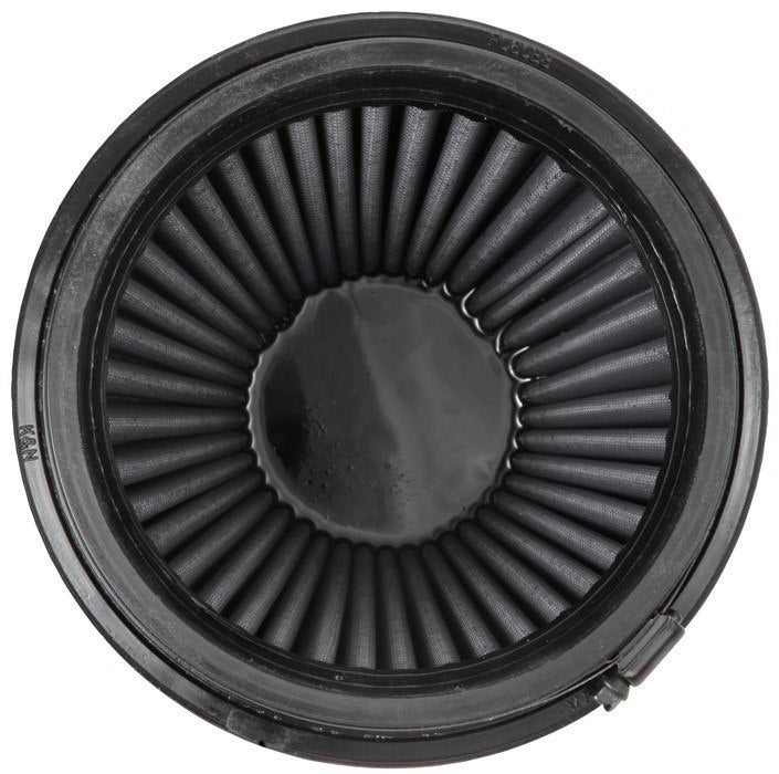 K&N Engineering K&N Universal Rubber Filter Round Tapered 6in Flange ID x 7.5in Base OD x 5.25in Top OD x 8in Height RU-3101HBK