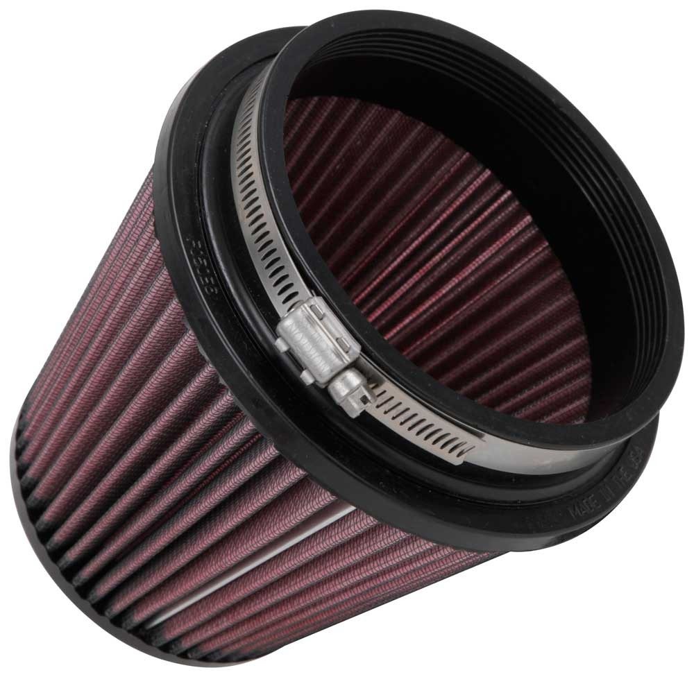 K&N Engineering K&N Filter Universal Rubber Filter 5in Flange 6.5in Base 4.5in Top 5.5in Height RU-5147