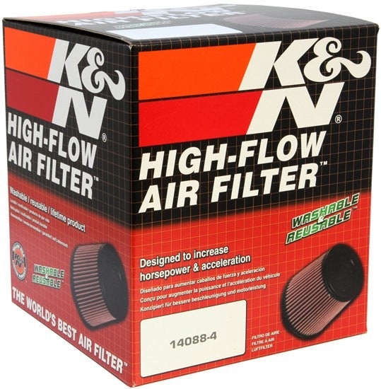 K&N Engineering K&N Filter Universal Rubber Filter 5in Flange 6.5in Base 4.5in Top 5.5in Height RU-5147