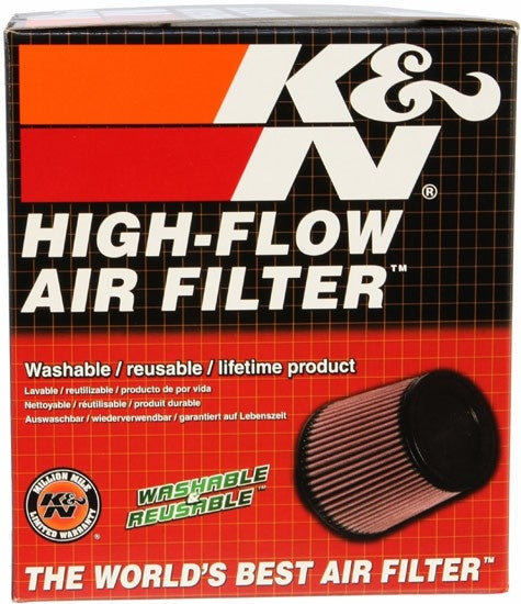 K&N Engineering K&N Filter Universal Rubber Filter 5in Flange 6.5in Base 4.5in Top 5.5in Height RU-5147