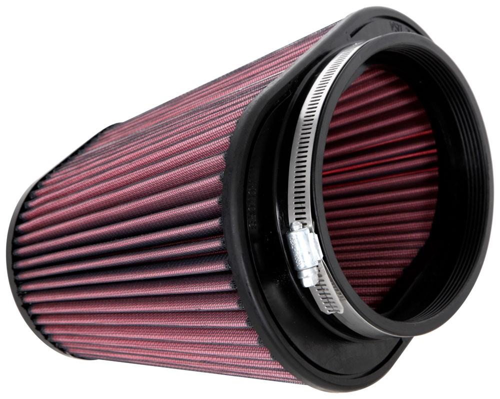 K&N Engineering K&N Universal Clamp-On Air Filter 7in x 5-3/16in Flange 10in x 6-1/4in B 6-3/4in x 4-1/2in T 8in H RU-5292