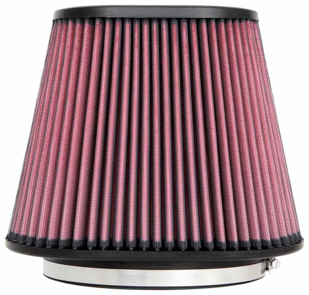 K&N Engineering K&N Universal Clamp-On Air Filter 7in x 5-3/16in Flange 10in x 6-1/4in B 6-3/4in x 4-1/2in T 8in H RU-5292