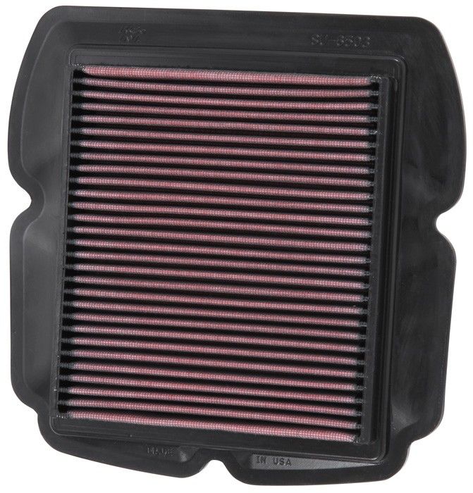 K&N Engineering K&N 03-09 Suzuki SV650/S / 03-07 SV1000/S Replacement Air Filter SU-6503