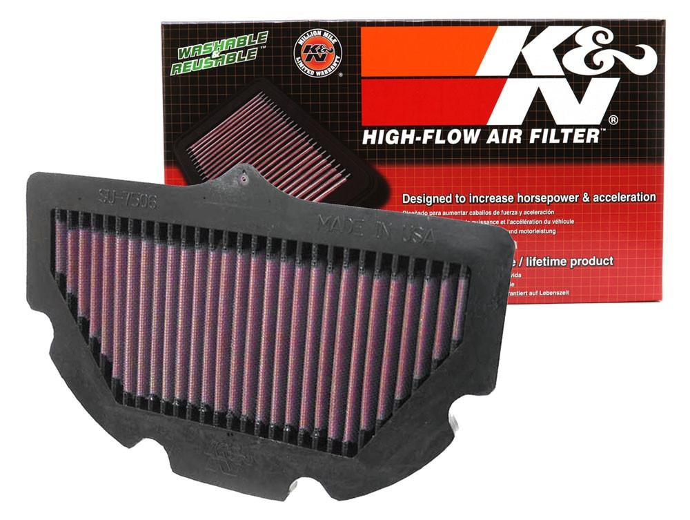 K&N Engineering K&N 06-09 Suzuki GSXR600/750 Replacement Air Filter SU-7506