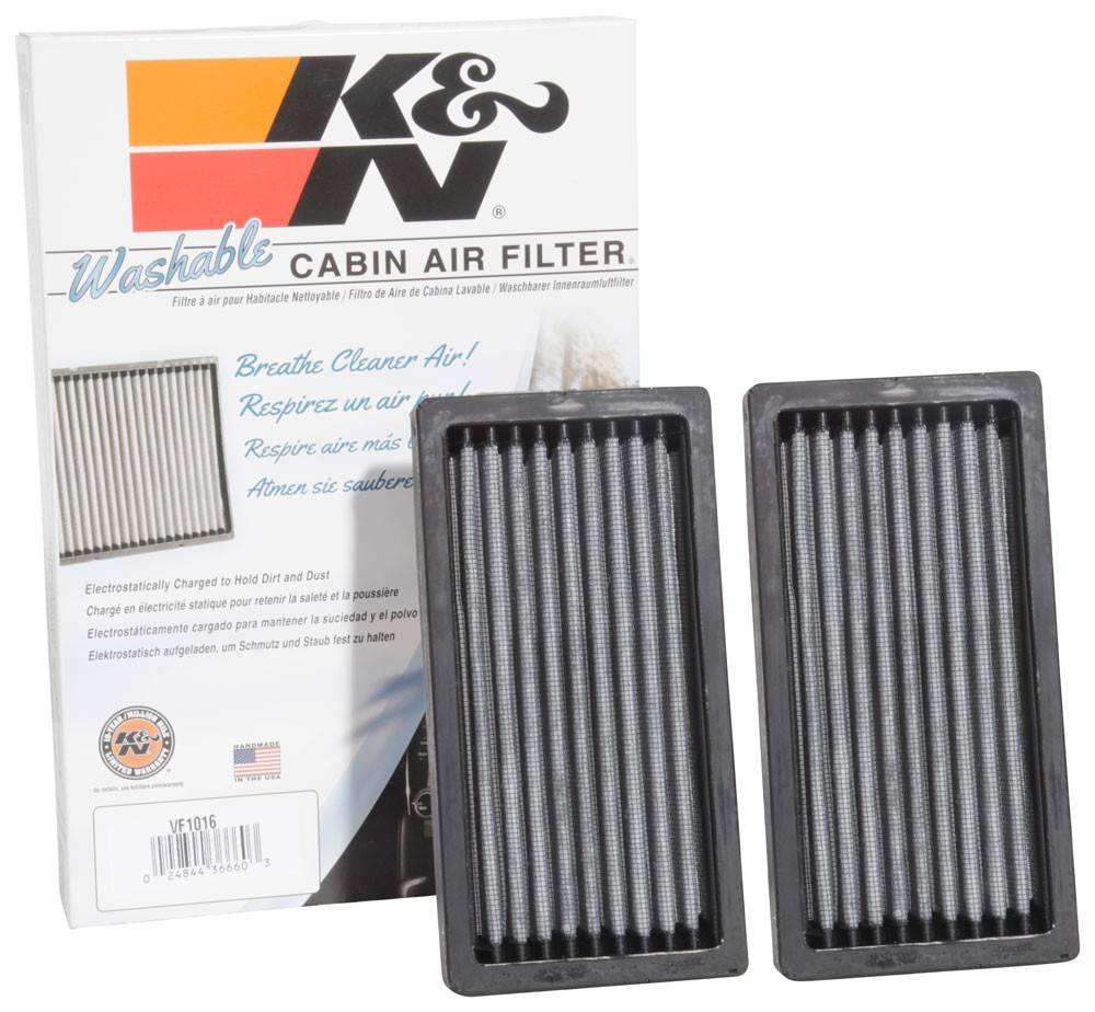 K&N Engineering K&N 08-12 Jeep Liberty V6-3.7L Cabin Air Filter (2 Per Box) VF1016