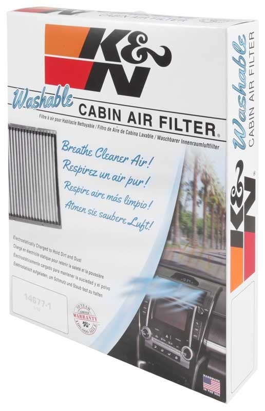 K&N Engineering K&N 2010-2015 Chevrolet Camaro 3.6L V6 / 2010-2015 Chevrolet Camaro SS 6.2L V8 Cabin Air Filter VF3017