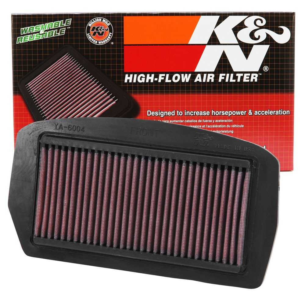 K&N Engineering K&N 04-09 Yamaha FZ6 600 / 04-07 FZ6 Fazer 600 / 07-08 FZ6 Fazer S2 600 Replacement Air Filter YA-6004