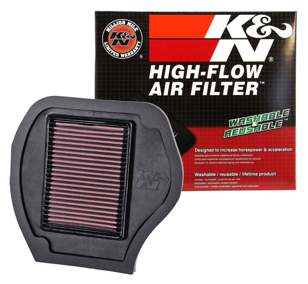 K&N Engineering K&N 07-09 Yamaha YFM700F Grizzly FI Auto 4x4 Replacement Air Filter YA-7007