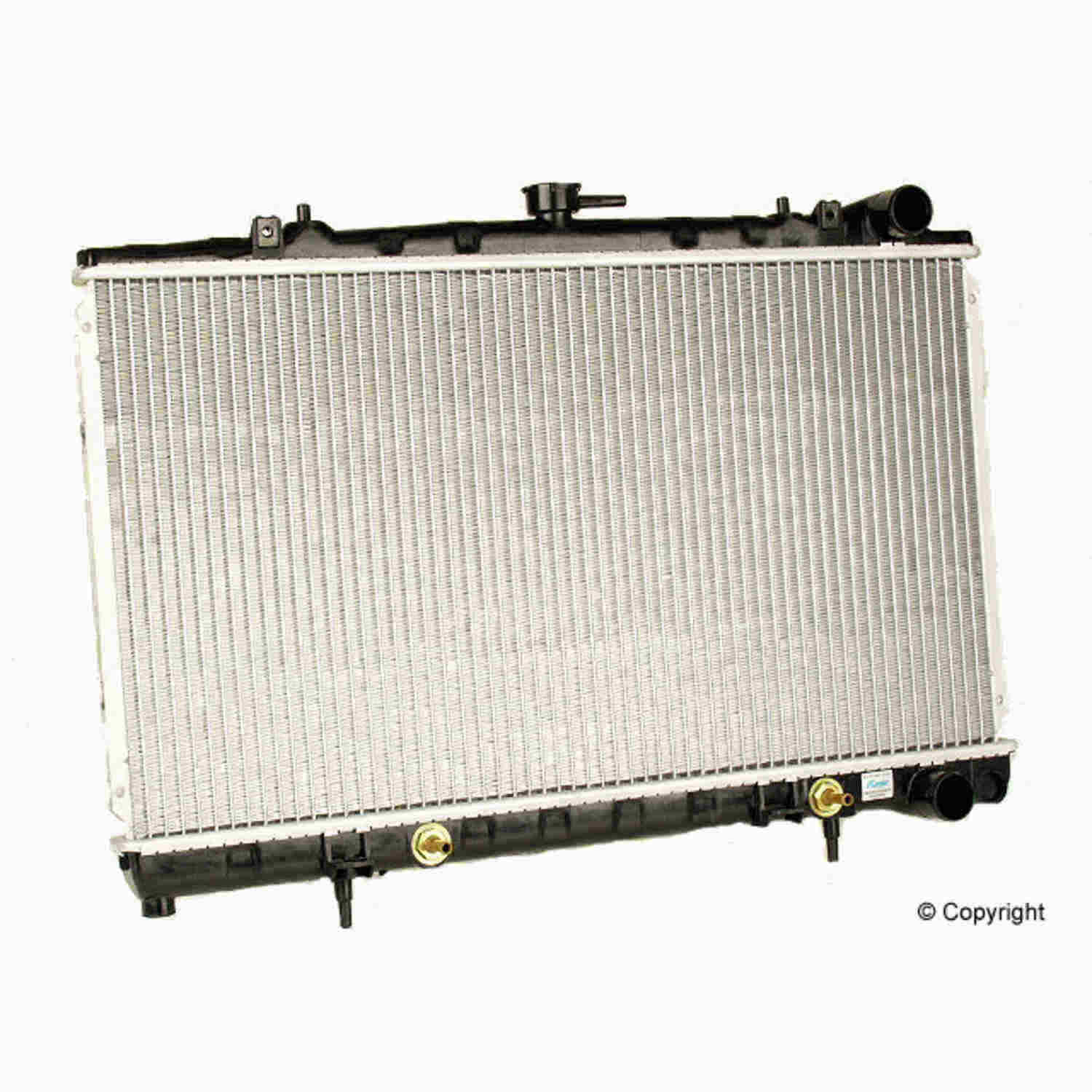Koyorad OE Plastic Tank Aluminum Radiator - Nissan KA24DE 240sx 91-94