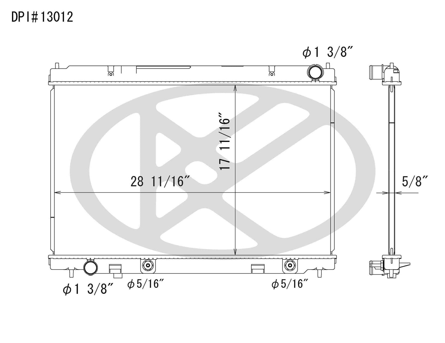 Koyorad Radiator A13012