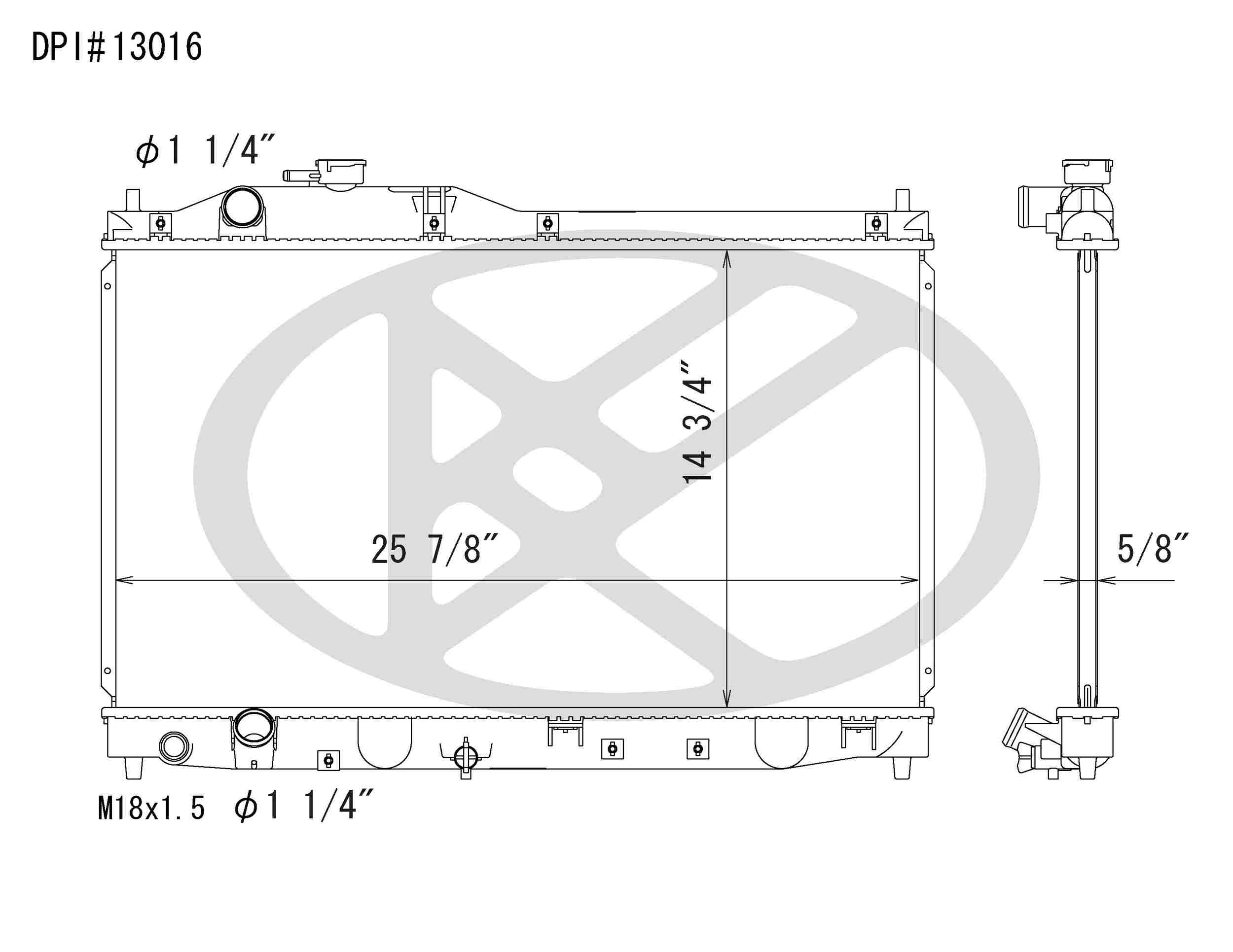 Koyorad OEM Replacement Radiator Honda S2000 2.0L I4 MT 00-05