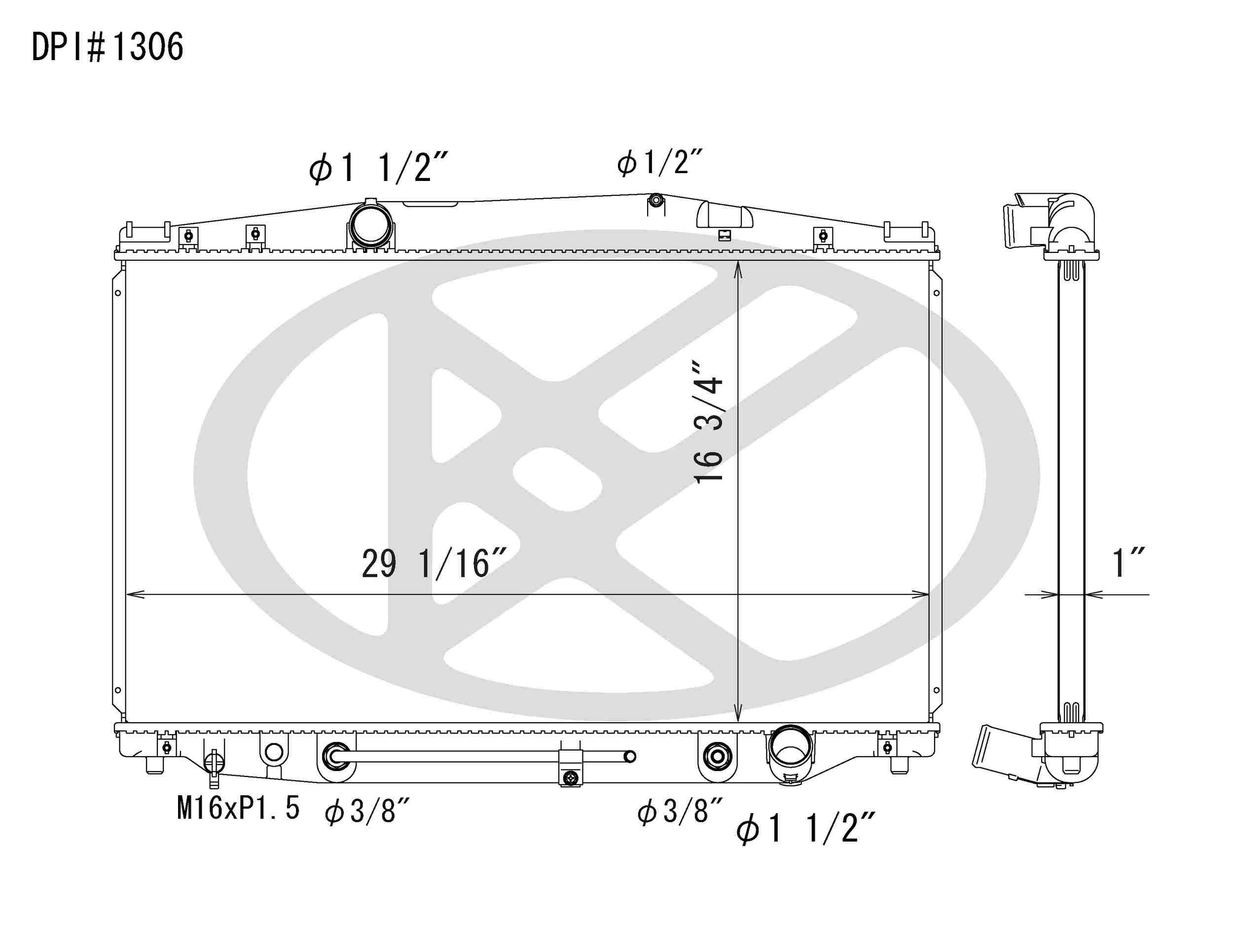 Koyorad OEM Replacement Radiator Lexus SC400 4.0L V8 AT 92-95