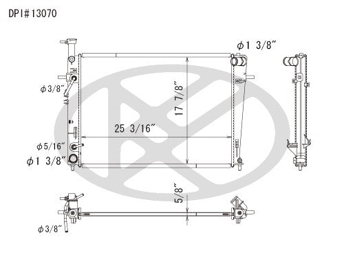Koyorad Radiator A13070