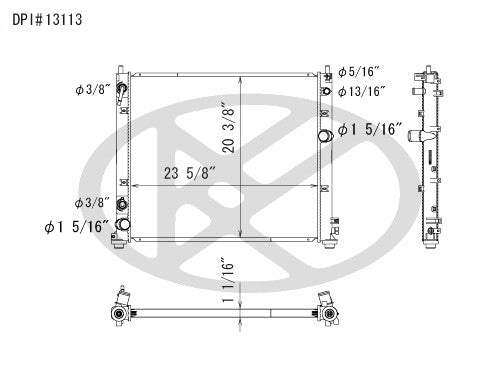 Koyorad Radiator A13113